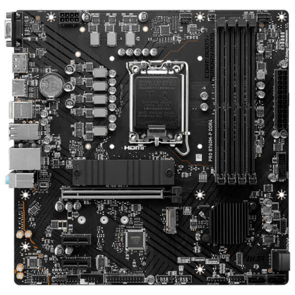 Материнская плата MSI PRO B760M-P mATX  photo 1