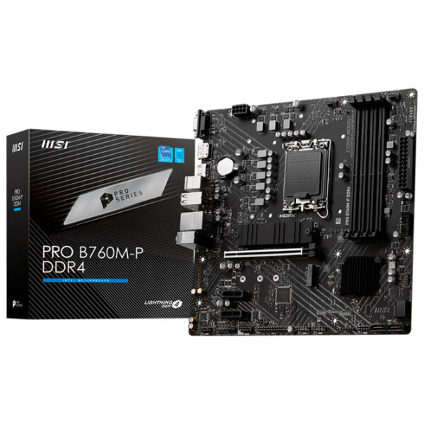 Материнская плата MSI PRO B760M-P mATX  photo 5