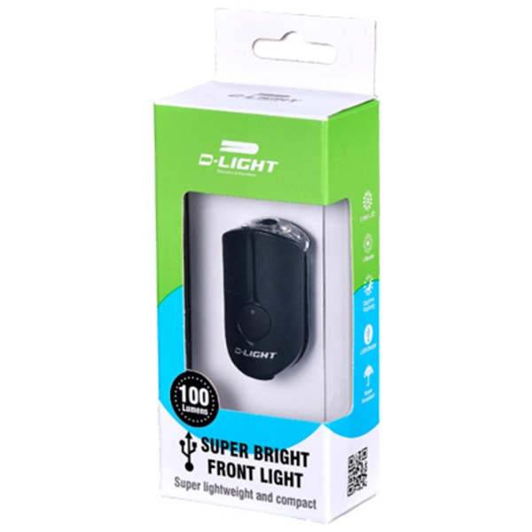 Lumini de bicicletă D-Light CG-217P Black  photo 4