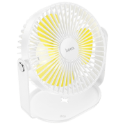 Ventilator Hoco F14 White 4 W, Mecanic, Numărul de viteze: 3