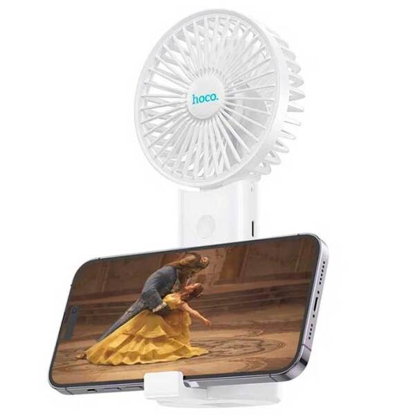 Ventilator Hoco F15 White 4 W, Mecanic, Numărul de viteze: 3 photo 3