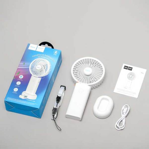Ventilator Hoco F15 White 4 W, Mecanic, Numărul de viteze: 3 photo 4