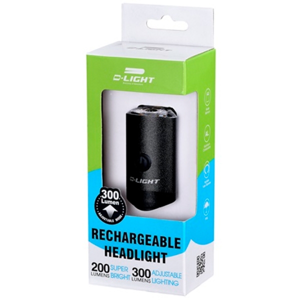Lumini de bicicletă D-Light CG-127P Black  photo 5