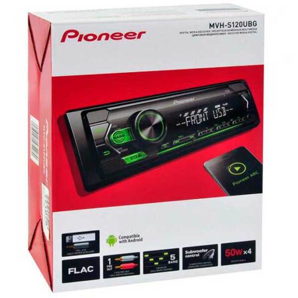 Mediaplayer auto Universal MVH-S120UBG Black  photo 4