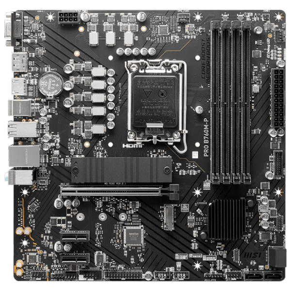 Материнская плата MSI PRO B760M-P mATX  photo 1