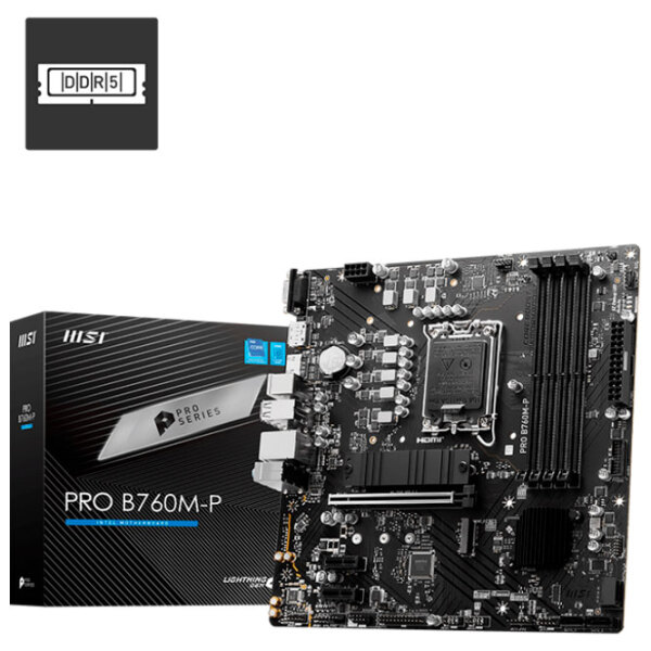 Материнская плата MSI PRO B760M-P mATX  photo 5
