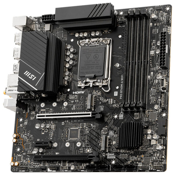 Материнская плата MSI PRO B760M-A WIFI mATX  photo 2