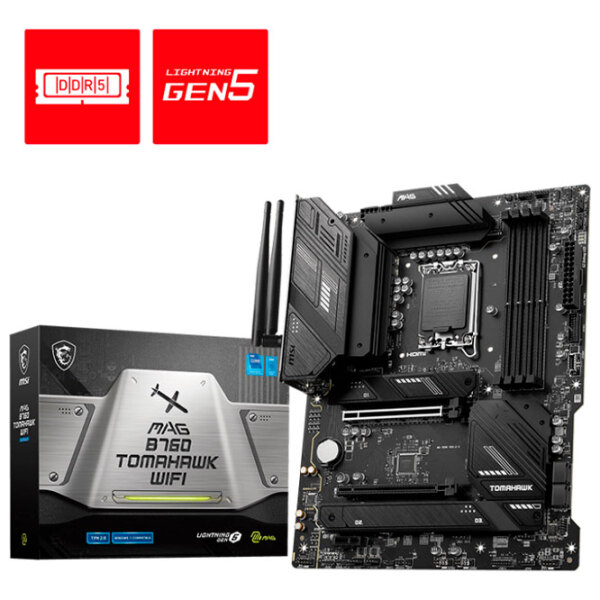 Материнская плата MSI MAG B760 TOMAHAWK WIFI ATX  photo 5