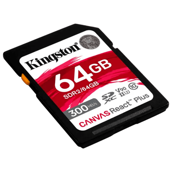 SD Kingston Canvas React Plus 64 GB  photo 2