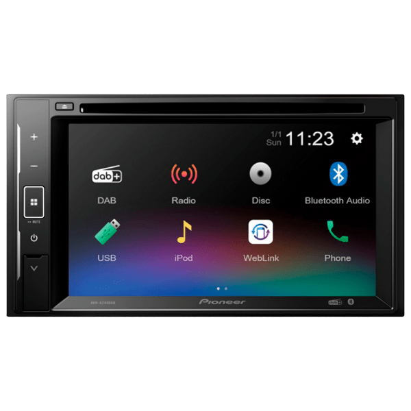 Mediaplayer auto Universal 6.2" AVH-A240DAB Black  photo 1