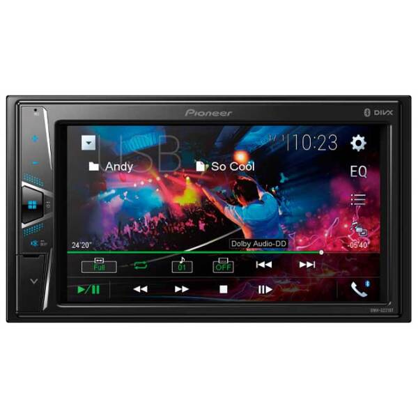 Mediaplayer auto Universal 6.2" DMH-G221BT Black  photo 2