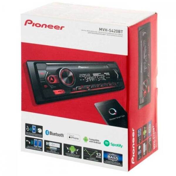 Mediaplayer auto Universal MVH-S420BT Black  photo 4