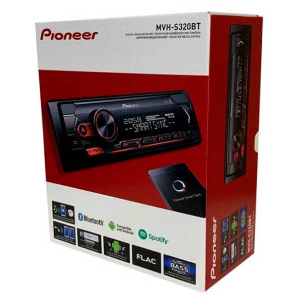 Mediaplayer auto Universal MVH-S320BT Black  photo 5