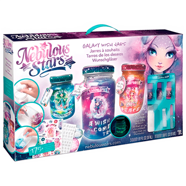 Креативный набор Nebulous Stars Galaxy Wish Jars 11202 Разноцветный для девочек, 7+ photo 1