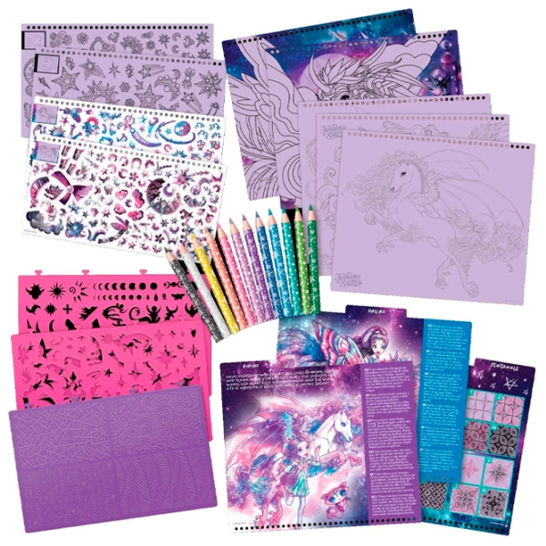 Set de creație Nebulous Stars Fantasy Horses Space 11371 Multicolor pentru fetițe, 7+ photo 2