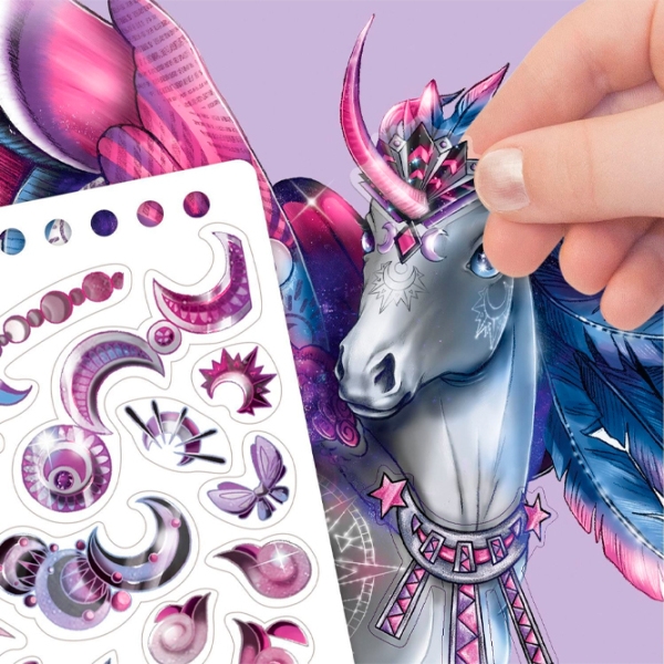 Set de creație Nebulous Stars Fantasy Horses Space 11371 Multicolor pentru fetițe, 7+ photo 6