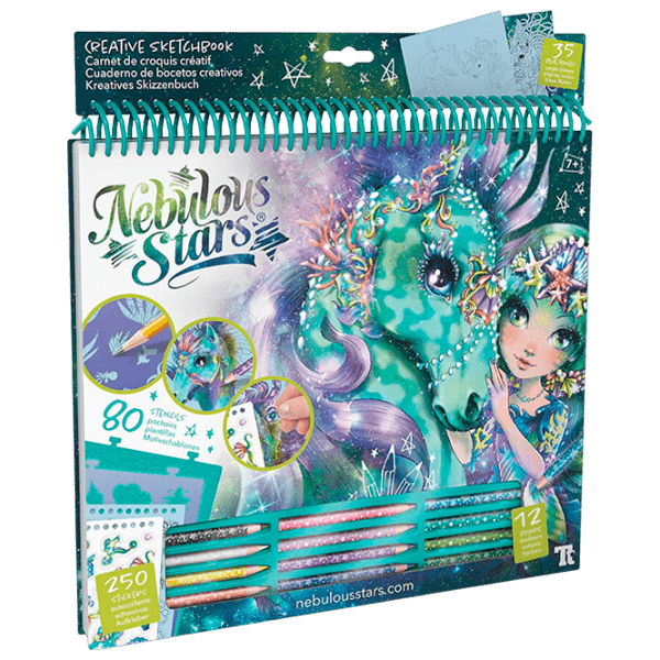 Set de creație Nebulous Stars Fantasy Horses - Water 11372 Multicolor pentru fetițe, 7+ photo 1