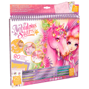 Креативный набор Nebulous Stars Sketchbook - Forest Horses 11373 Разноцветный для девочек, 7+
