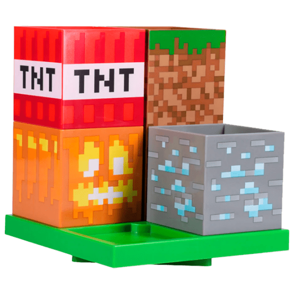 Organizator Paladone Desktop Storage PP11372MCF Multicolor Minecraft photo 1