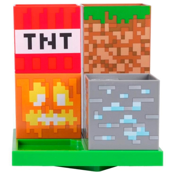Organizator Paladone Desktop Storage PP11372MCF Multicolor Minecraft photo 2