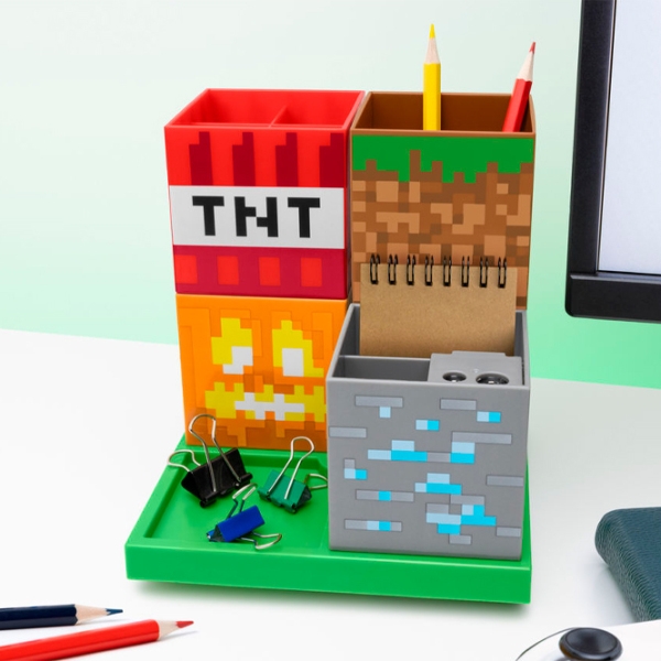 Organizator Paladone Desktop Storage PP11372MCF Multicolor Minecraft photo 6