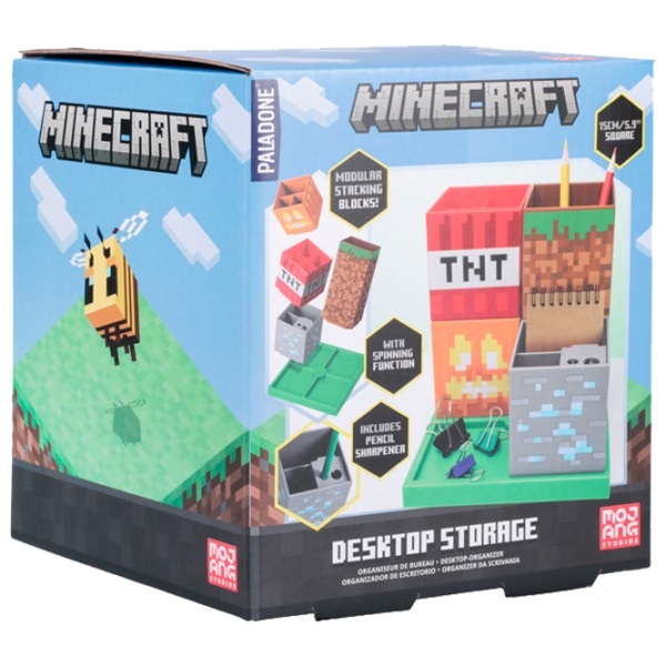 Organizator Paladone Desktop Storage PP11372MCF Multicolor Minecraft photo 7