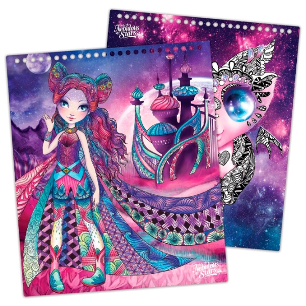 Креативный набор Nebulous Stars Sketchbook Nebulia 11101 Разноцветный для девочек, 7+ photo 3