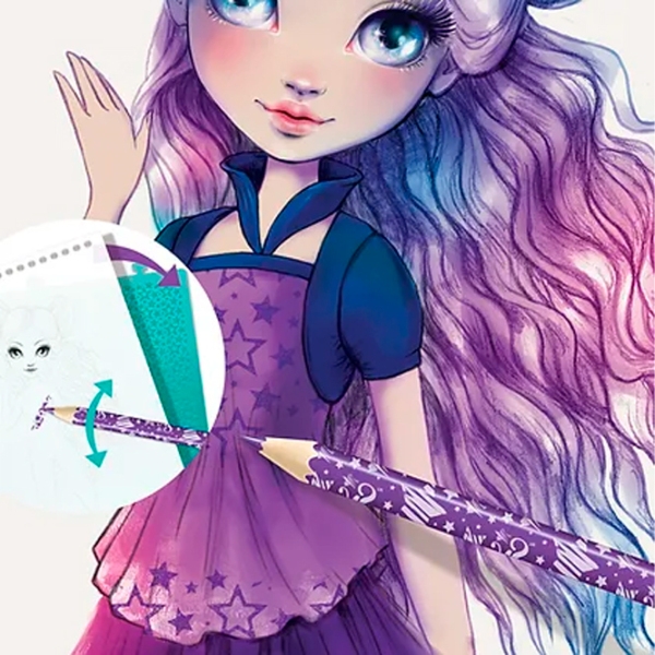 Креативный набор Nebulous Stars Sketchbook Nebulia 11101 Разноцветный для девочек, 7+ photo 7