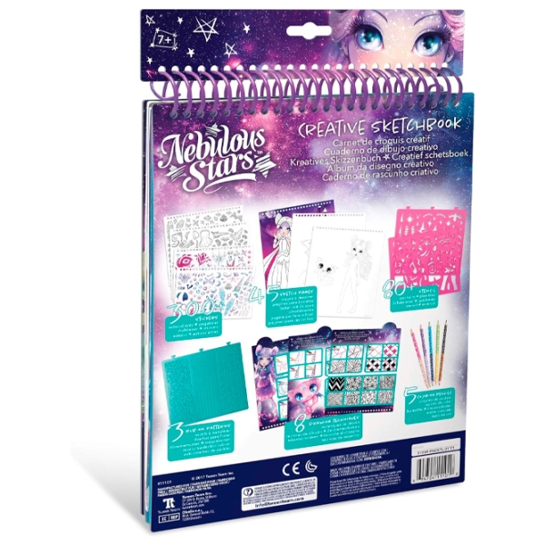 Креативный набор Nebulous Stars Sketchbook Nebulia 11101 Разноцветный для девочек, 7+ photo 11