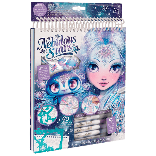 Креативный набор Nebulous Stars Geometric Crystal Pages Iceana 11122 Разноцветный Для детей, 7+ photo 1