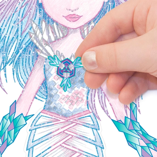 Креативный набор Nebulous Stars Geometric Crystal Pages Iceana 11122 Разноцветный Для детей, 7+ photo 3