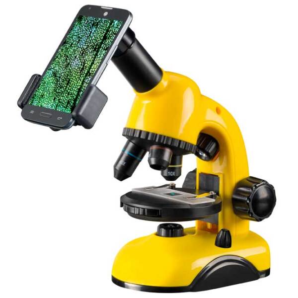 Microscop Bresser National Geographic Yellow  photo 3