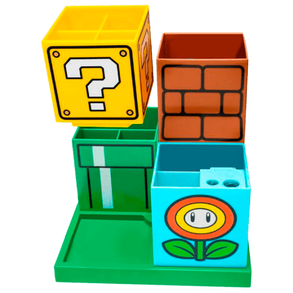 Organizator Paladone Desktop Storage PP11592NN Multicolor Super Mario photo 1