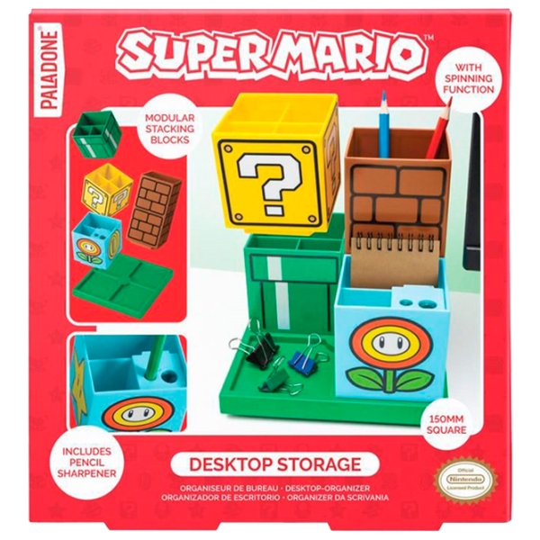 Organizator Paladone Desktop Storage PP11592NN Multicolor Super Mario photo 4