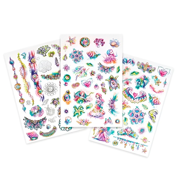 Креативный набор Nebulous Stars Temporary Tattoos 11410 Разноцветный Для детей, 7+ photo 4