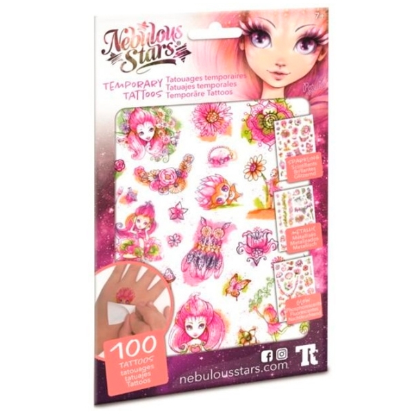 Креативный набор Nebulous Stars Temporary Tattoos 11410 Разноцветный Для детей, 7+ photo 6