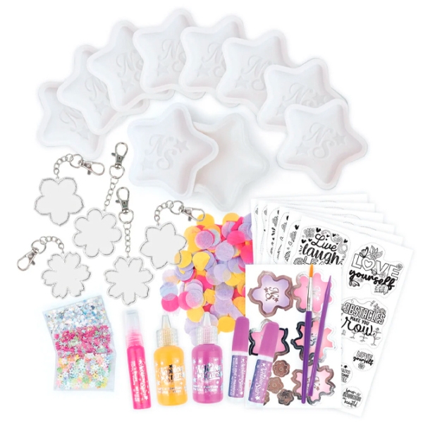 Креативный набор Nebulous Stars Shooting Stars Blooming Messages 11308 Разноцветный для девочек, 7+ photo 2