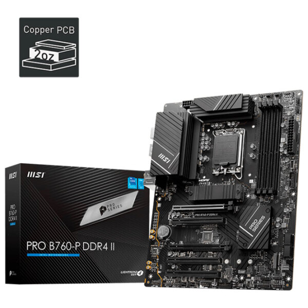 Материнская плата MSI PRO B760-P DDR4 II ATX  photo 5
