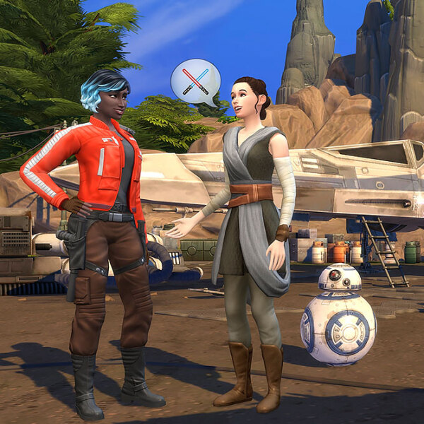 The Sims 4 Base Game + Star Wars: Journey to Batuu Game Pack Xbox One Simulation / 12+ photo 2