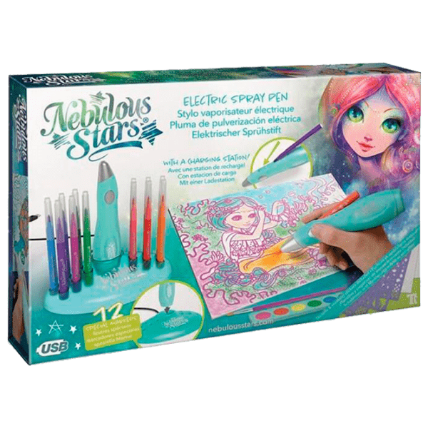 Set de creație Nebulous Stars Electric Spray Pen 11352 Multicolor pentru fetițe, 7+ photo 1