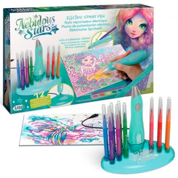 Set de creație Nebulous Stars Electric Spray Pen 11352 Multicolor pentru fetițe, 7+ photo 3