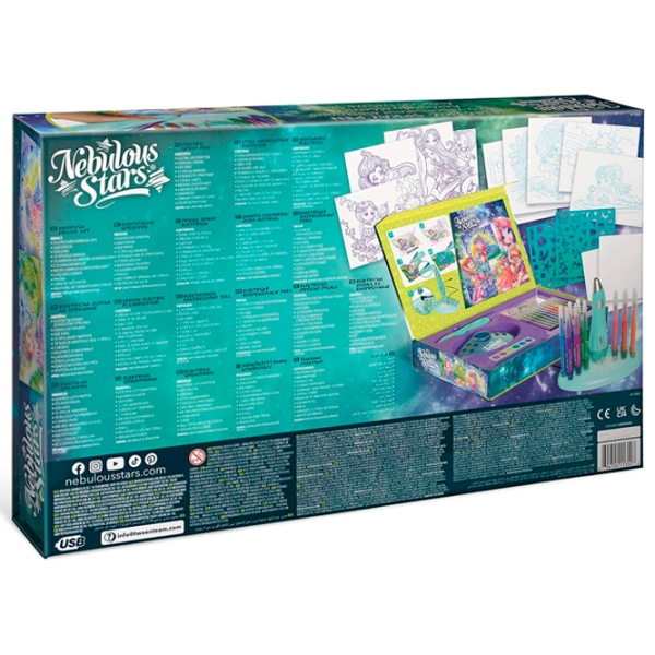 Set de creație Nebulous Stars Electric Spray Pen 11352 Multicolor pentru fetițe, 7+ photo 12