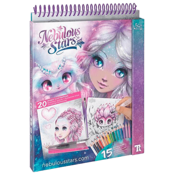 Креативный набор Nebulous Stars Watercoloring Book Set 11133 Разноцветный для девочек, 7+ photo 1