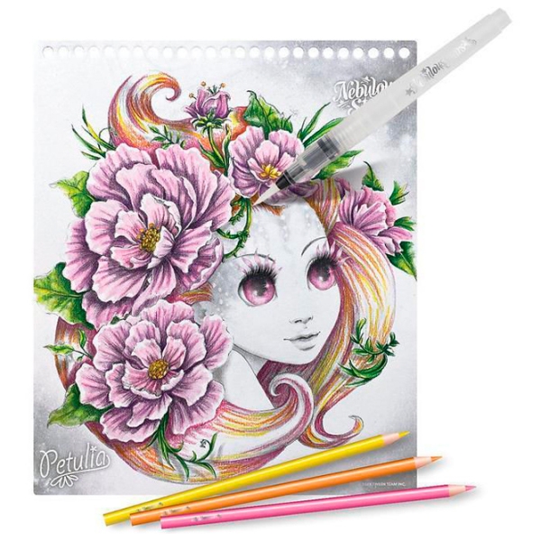 Креативный набор Nebulous Stars Watercoloring Book Set 11133 Разноцветный для девочек, 7+ photo 3