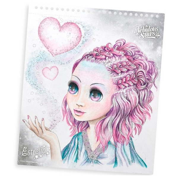 Креативный набор Nebulous Stars Watercoloring Book Set 11133 Разноцветный для девочек, 7+ photo 4