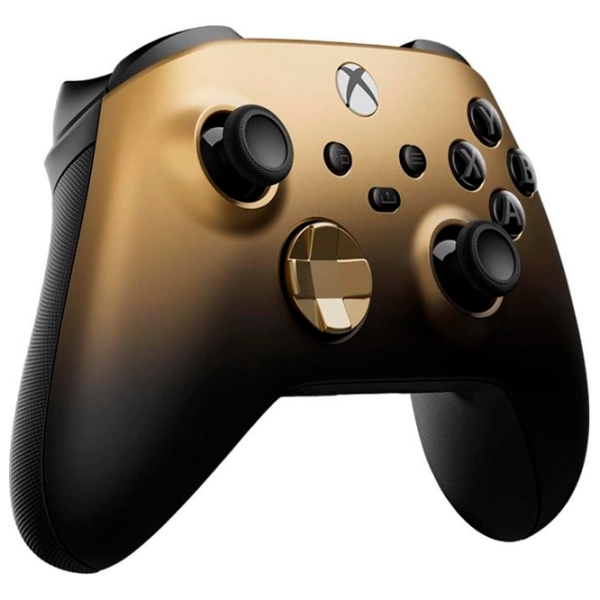 Gamepad Microsoft Gold Shadow Special Edition Black Fără fir / 12 buttons photo 2