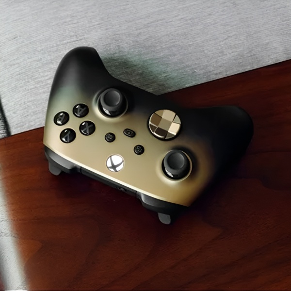 Gamepad Microsoft Gold Shadow Special Edition Black Fără fir / 12 buttons photo 6