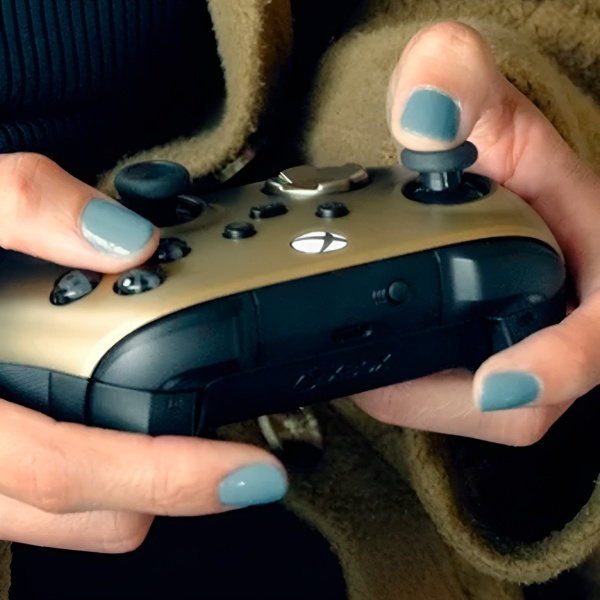 Gamepad Microsoft Gold Shadow Special Edition Black Fără fir / 12 buttons photo 10