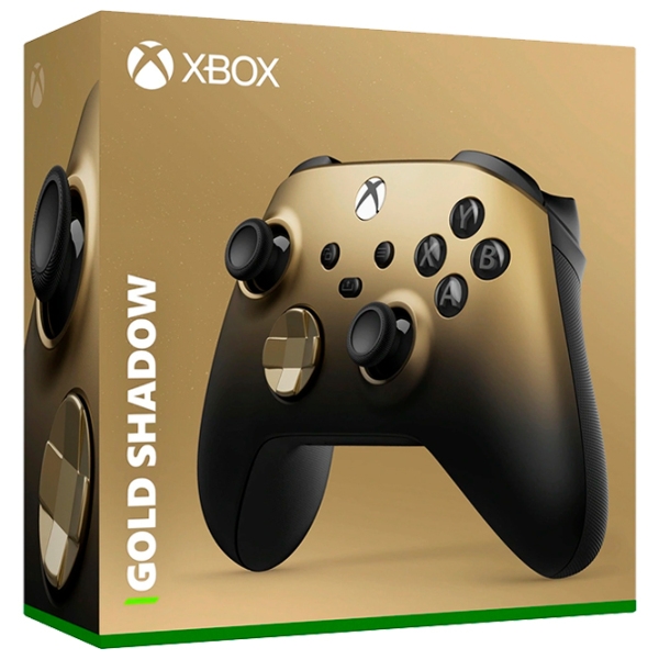 Gamepad Microsoft Gold Shadow Special Edition Black Fără fir / 12 buttons photo 11