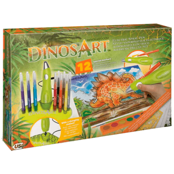 Креативный набор DinosArt Electric Spray Pen 15152 Разноцветный Для детей, 7+ photo 1
